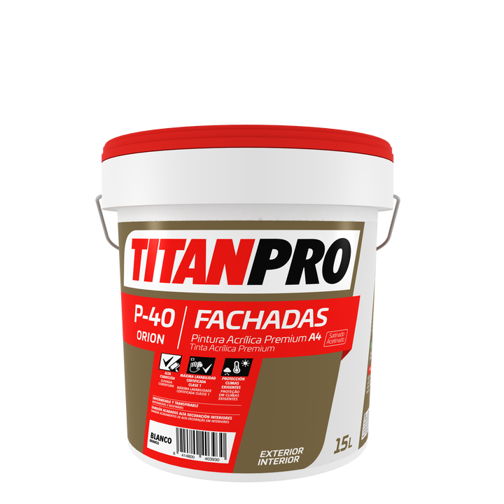 TITANPRO P40 ACRILICA PREMIUM