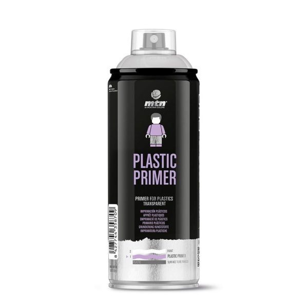 SPRAY MONTANA PLASTIC PRIMER 400ML.
