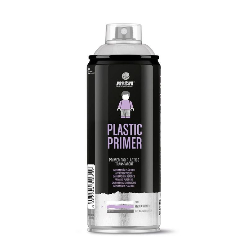 SPRAY MONTANA PLASTIC PRIMER 400ML.
